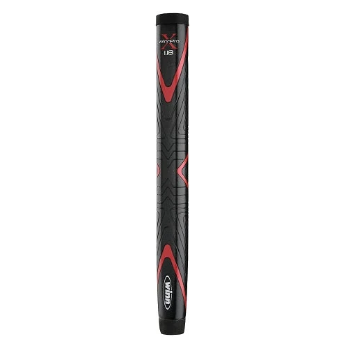 Winn Golf Pro X Putter Grip - 1.18" Black/Red 1 Winn Golf Pro X Putter Grip - 1.18" Black/Red