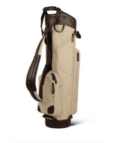 Sun Mountain Golf Canvas & Leather Cart Bag 9 Sun Mountain Golf Canvas & Leather Cart Bag -Wilson Shop 190738CanvasLeatherCartNatural Brown