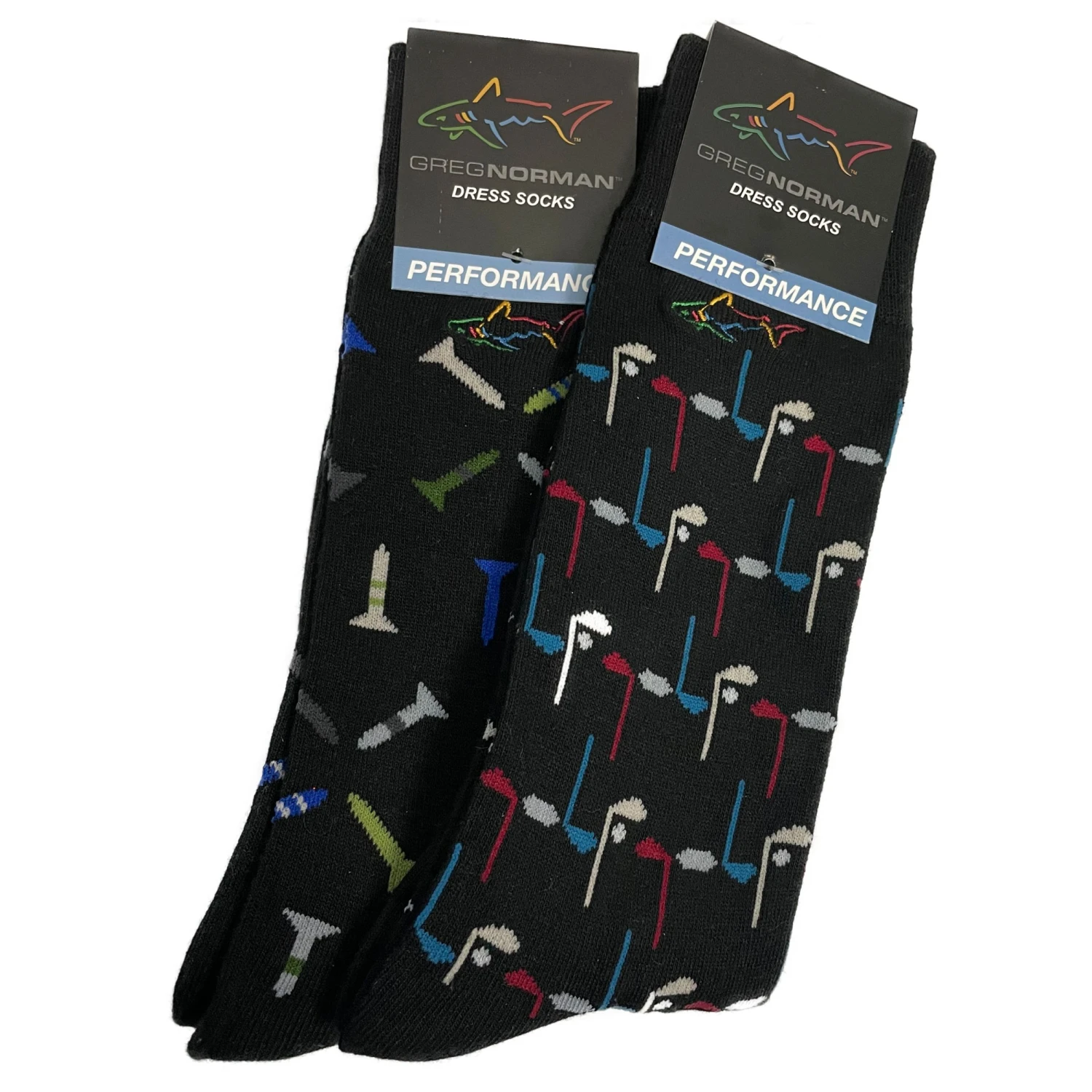 Greg Norman Performance Dress Golf Socks 1 Greg Norman Performance Dress Golf Socks