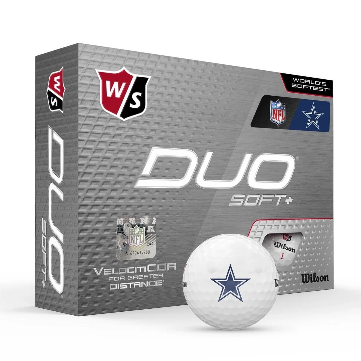 Wilson Staff Duo Soft + NFL Team Licensed Golf Balls 10 Wilson Staff Duo Soft + NFL Team Licensed Golf Balls - Image 10