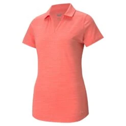 Cobra Puma Women's Cloudspun Free Golf Polo 5 Cobra Puma Women's Cloudspun Free Golf Polo -Wilson Shop 2021CloudspunFreePolo GeorgiaPeach