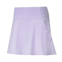 Puma Women's PWRShape Solid Golf Skirt -Wilson Shop 2021PWRShapeSolidWovenSkirt LightLavender