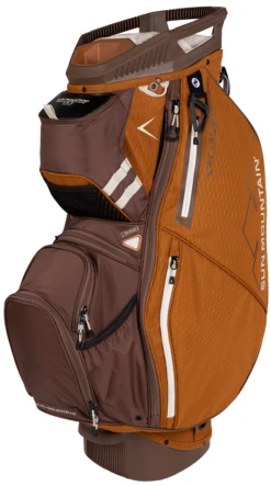 Sun Mountain 2023 C-130 14-Way Divided Golf Cart Bag -Wilson Shop 2023 C130 230303 pecan java beach