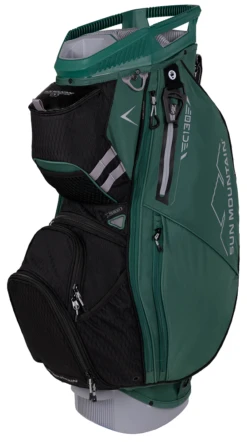 Sun Mountain 2023 C-130 14-Way Divided Golf Cart Bag -Wilson Shop 2023 C130 230308 green black cadet