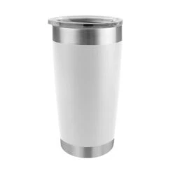 Tempercraft Tumbler 20 Oz Assorted Colors -Wilson Shop 20T WHITE LcleanNEW