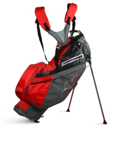 Sun Mountain Golf 2021 4.5 LS 14-Way Divided Golf Stand Carry Bag -Wilson Shop 21009645LS14WayCarbon Red