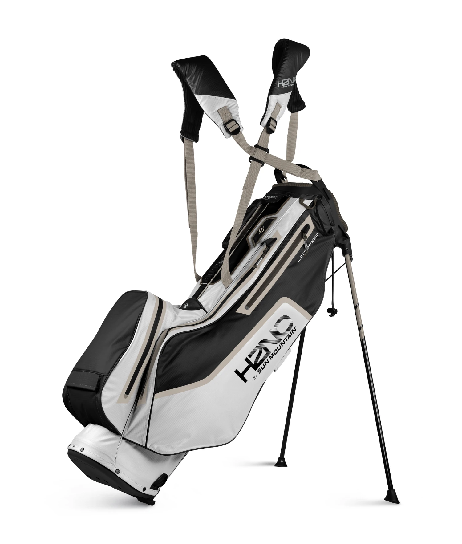 Sun Mountain Golf 2021 H2NO LiteSpeed Waterproof Stand Carry Bag 4 Sun Mountain Golf 2021 H2NO LiteSpeed Waterproof Stand Carry Bag - Image 4