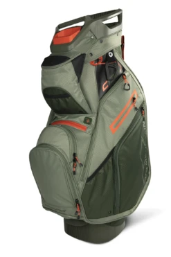 Sun Mountain C-130 14-Way Divided Golf Cart Bag 17 Sun Mountain C-130 14-Way Divided Golf Cart Bag -Wilson Shop 220303C130Moss Sage Inferno