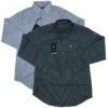 Callaway Jack Nicklaus Black Label By Perry Ellis Mini Plaid Button Down Shirts