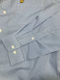 Callaway Jack Nicklaus Black Label By Perry Ellis Mini Plaid Button Down Shirts -Wilson Shop 2ColorsMiniPlaid Marina1