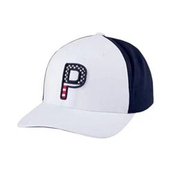 Puma Ladies Pars And Stripes Snapback Golf Cap
