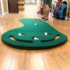 Intech Golf 3 Hole Portable Golf Putting Mat 19 Intech Golf 3 Hole Portable Golf Putting Mat -Wilson Shop 3HolePortablePuttingMat9