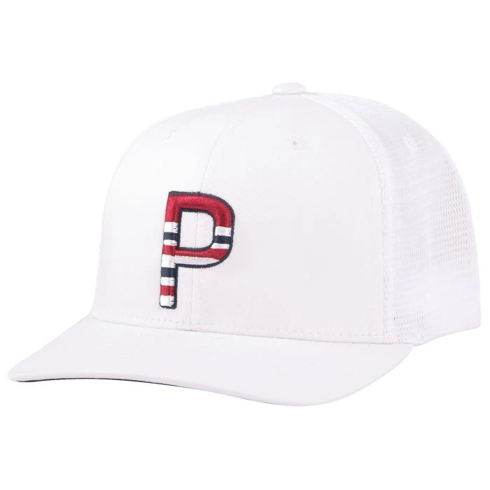 Puma Sundown Trucker P Snapback Golf Cap 4 Puma Sundown Trucker P Snapback Golf Cap - Image 4
