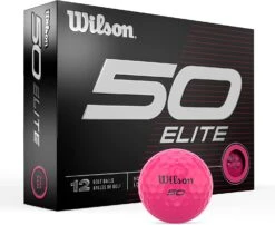 Wilson Staff 50 Elite Golf Balls 24 Wilson Staff 50 Elite Golf Balls -Wilson Shop 50Elite Pink 0 5c382f71 8505 446d 953e 827de1a4169b