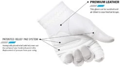 Bionic Golf Women's StableGrip Glove - White -Wilson Shop 51iDMVOPIcL. AC SL1280