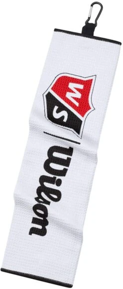 Wilson Staff Tri-Fold Waffle Golf Towel - White - 16" X 21" 6 Wilson Staff Tri-Fold Waffle Golf Towel - White - 16" X 21" -Wilson Shop 61cYjCGJd2L. AC SL1500