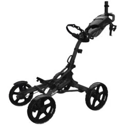 Clicgear Golf 4-Wheel Push Cart Model 8.0+ 12 Clicgear Golf 4-Wheel Push Cart Model 8.0+ -Wilson Shop 8.0 Black Unfolded