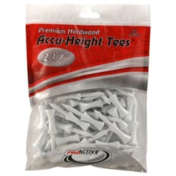 ProActive Sports Premium Hardwood Accu-Height Golf Tees -Wilson Shop Accu Height Tees 2.125 a