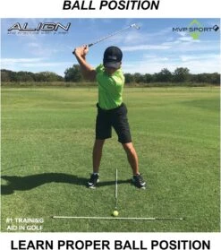 MVP Sport Golf Alignment Sticks 2-Pack 17 MVP Sport Golf Alignment Sticks 2-Pack -Wilson Shop AlignmentRods Red 5