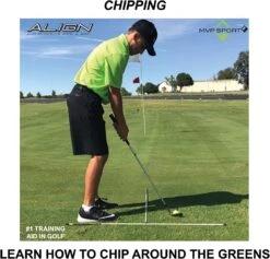 MVP Sport Golf Alignment Sticks 2-Pack 20 MVP Sport Golf Alignment Sticks 2-Pack -Wilson Shop AlignmentRods Red 8