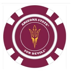 Team Golf NCAA Magnetic Poker Chip Ball Markers -Wilson Shop ArizonaState1