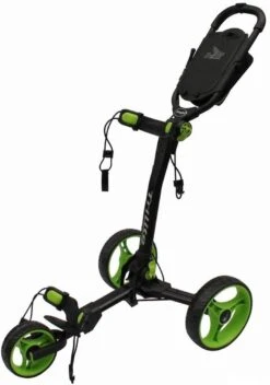 Axglo Golf TriLite 3 Wheel Push Cart -Wilson Shop AxgloTriLiteBlackGreen