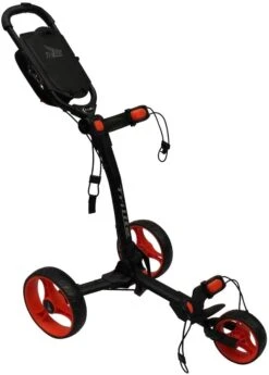 Axglo Golf TriLite 3 Wheel Push Cart -Wilson Shop AxgloTriLiteBlackRed