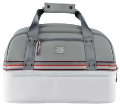 Sun Mountain Mid-Stripe Boston Bag 16 Sun Mountain Mid-Stripe Boston Bag -Wilson Shop BOSTONBAGWHITECADETBRICK