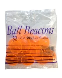 Beacons Large Neon Golf Ball Markers -Wilson Shop Ball Beacons Orange