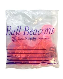 Beacons Large Neon Golf Ball Markers -Wilson Shop Ball Beacons Pink