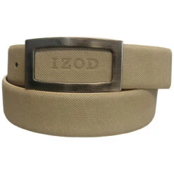Izod Golf Genuine Leather Textured Belts -Wilson Shop Belt Leather Textured Stone