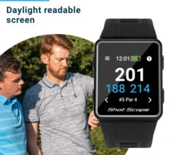 Shot Scope Golf G3 GPS Watch 32 Shot Scope Golf G3 GPS Watch -Wilson Shop Black G3 Product 480x441 Desktop 10