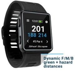 Shot Scope Golf G3 GPS Watch 26 Shot Scope Golf G3 GPS Watch -Wilson Shop Black G3 Product 480x441 Desktop 2