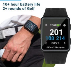 Shot Scope Golf G3 GPS Watch 29 Shot Scope Golf G3 GPS Watch -Wilson Shop Black G3 Product 480x441 Desktop 7
