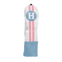 Sahara Retro Vintage Hybrid Headcovers -Wilson Shop Blue White Pink Hybrid