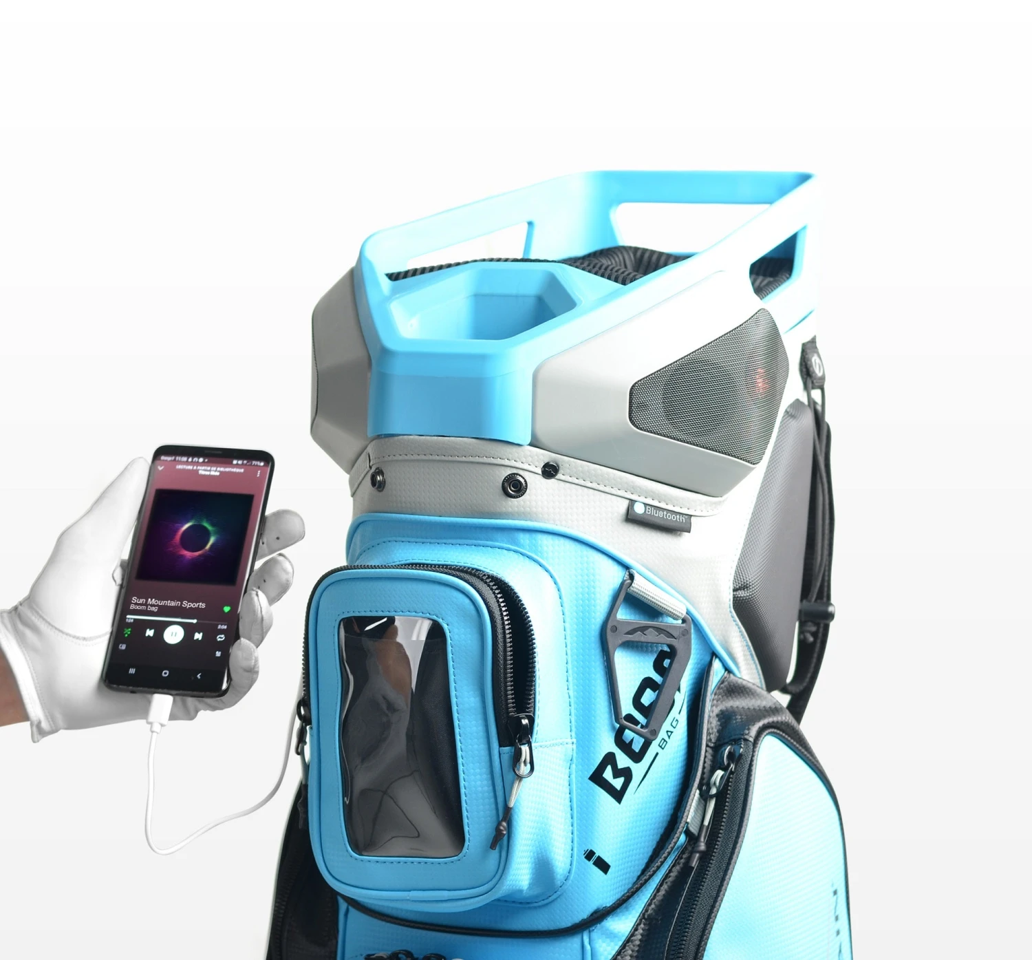 Sun Mountain 2022 Boom Bag Golf Cart Bag With Speakers 13 Sun Mountain 2022 Boom Bag Golf Cart Bag With Speakers - Image 13