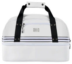 Sun Mountain Mid-Stripe Boston Bag 17 Sun Mountain Mid-Stripe Boston Bag -Wilson Shop BostonWhite