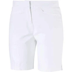 Puma Ladies Pounce Bermuda Golf Shorts 10 Puma Ladies Pounce Bermuda Golf Shorts -Wilson Shop BrightWhite