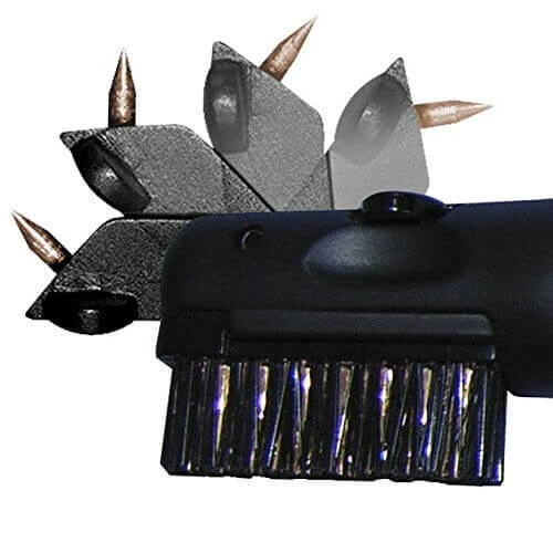 Frogger Golf BrushPro Retractable Golf Club Brush With Groove Cleaner 9 Frogger Golf BrushPro Retractable Golf Club Brush With Groove Cleaner - Image 9