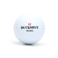 BUCKSHOT BRAND GOLF BALLS - 12 Golf Balls In Package 6 BUCKSHOT BRAND GOLF BALLS - 12 Golf Balls In Package -Wilson Shop Buckshot Camo Golf Golf Balls 3