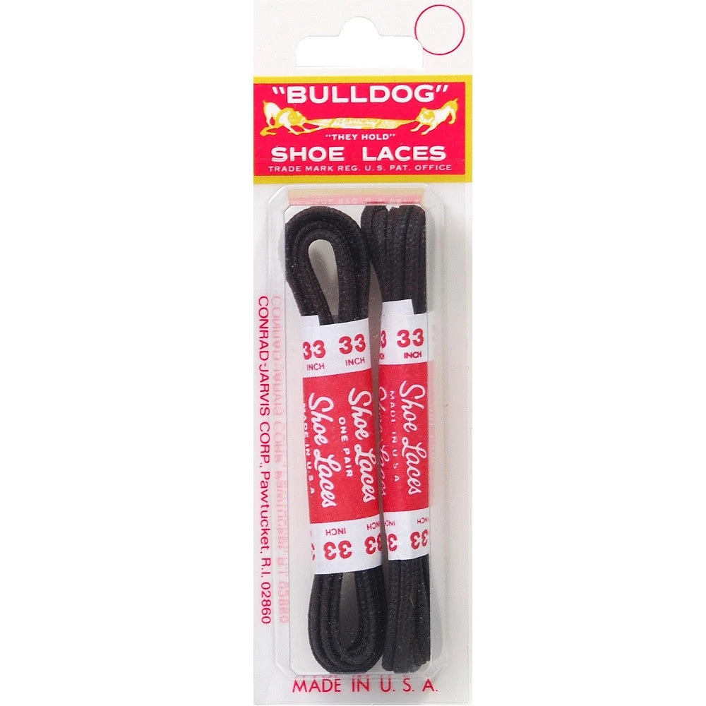 BullDog Shoe Laces (33" Brown, Waxed) 1 BullDog Shoe Laces (33" Brown, Waxed)