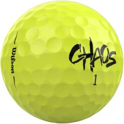 Wilson Golf 2020 Chaos Golf Balls 24 Pack 11 Wilson Golf 2020 Chaos Golf Balls 24 Pack -Wilson Shop CHAOSYELLOW