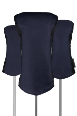 Sun Mountain Golf Canvas & Leather Head Covers -Wilson Shop CanvasLeatherHeadcoverNavy Black
