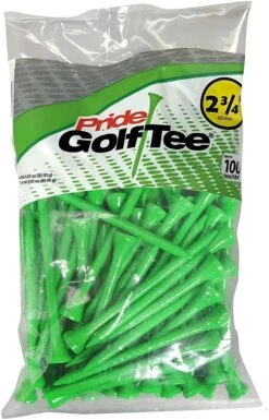 Pride Sports Wood Golf Tees 2.75 X 100 Count 9 Pride Sports Wood Golf Tees 2.75 X 100 Count -Wilson Shop Classic Wood Tee 2.75 100 count Green