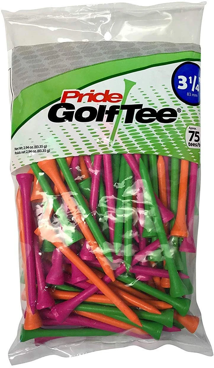 Pride Sports Wood Golf Tees 3.25" 1 Pride Sports Wood Golf Tees 3.25"