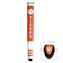 Team Golf NCAA Collegiate Putter Grips With Magnetic Ball Marker -Wilson Shop Clemsen Tigers