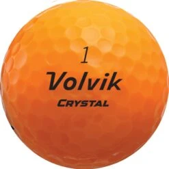 Volvik Crystal Focus Colored Golf Balls 10 Volvik Crystal Focus Colored Golf Balls -Wilson Shop CrystalFocus2022 OrangeBall