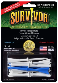 Survivor Professional Spin Distance Golf Tees -Wilson Shop DST501 P01 1024x1024 29c46b83 86af 4300 aaea 551e15321076
