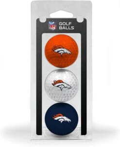 NFL Golf Balls 3 Ball Gift Pack -Wilson Shop Denver Broncos 3 ball pack NFL