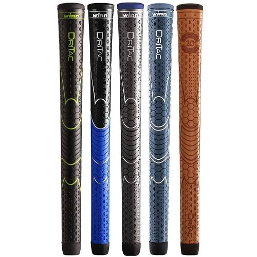 Winn Dri-Tac Performance Soft Golf Grips - Midsize 1 Winn Dri-Tac Performance Soft Golf Grips - Midsize